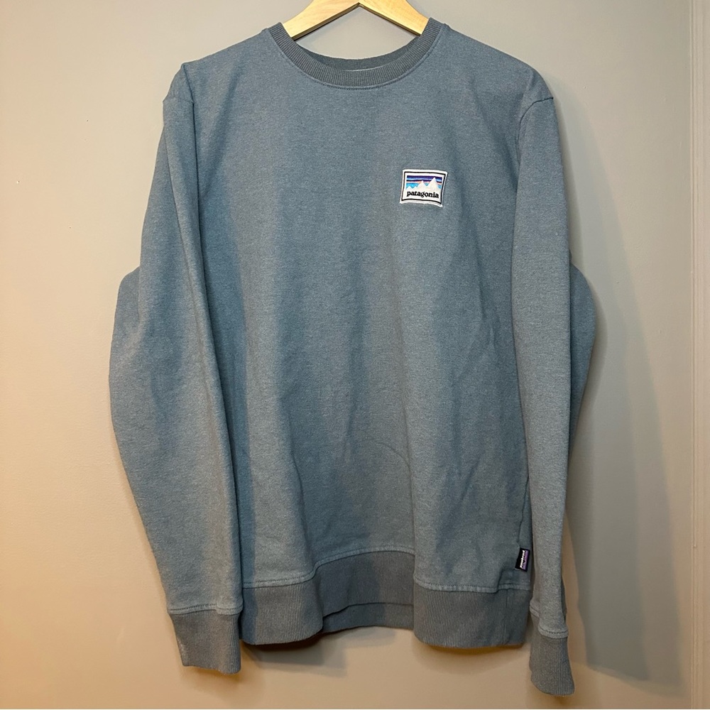 Patagonia Uprisal Crew Sweatshirt Dusty Blue Large